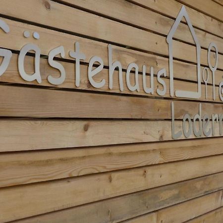 Gaestehaus Lodermeier バート・アプバッハ エクステリア 写真